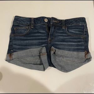 American Eagle super stretch jean shorts
